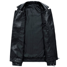 Cargar imagen en el visor de la galería, Men&#39;s Leather Jackets Leather Suits Thin Washable Leather Jackets
