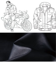Cargar imagen en el visor de la galería, Men&#39;s Washed PU Leather Casual Men&#39;s Leather Jacket-Leather jacket for mens