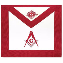 Load image into Gallery viewer, Masonic Blue Lodge Master Mason Apron Red | Regalia Lodge