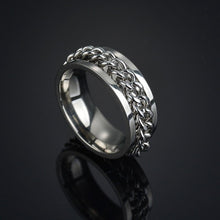 Carica l&#39;immagine nel visualizzatore di Gallery, Titanium steel men&#39;s jewelry Masonic Ring Fashion Ring masons Symbol Compass G Ring Ring