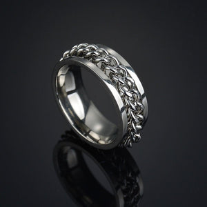 Titanium steel men's jewelry Masonic Ring Fashion Ring masons Symbol Compass G Ring Ring