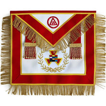 Load image into Gallery viewer, Masonic Royal Arch Past High Priest PHP Bullion Hand Embroidered Apron | Regalia Lodge