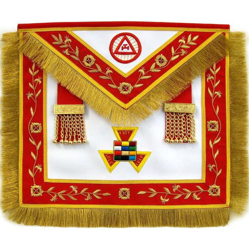 Masonic Royal Arch PHP Past High Priest Apron Bullion Hand Embroidered | Regalia Lodge