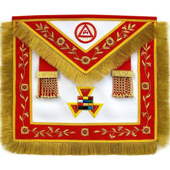 Masonic Royal Arch PHP Past High Priest Apron Bullion Hand Embroidered | Regalia Lodge