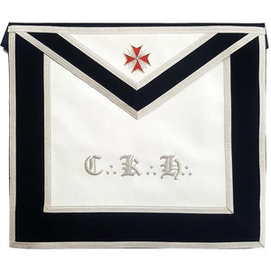 Masonic Scottish Rite Leather apron - AASR - 30th degree - Knight Kadosch | Regalia Lodge
