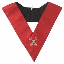 Load image into Gallery viewer, Masonic AASR collar 18th degree - Knight Rose Croix - Treasurer | Regalia Lodge