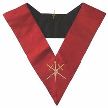Load image into Gallery viewer, Masonic AASR collar 18th degree - Knight Rose Croix - Master of Ceremonies | Regalia Lodge