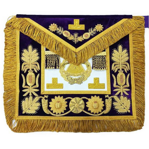 Deluxe Masonic Grand Master Apron Grand Lodge | Regalia Lodge