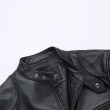Afbeelding in Gallery-weergave laden, PU leather men&#39;s casual Jacket-Leather jacket for mens