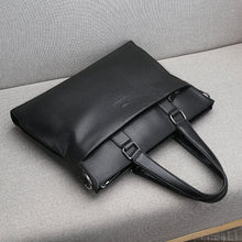Cargar imagen en el visor de la galería, Men&#39;s business Synthetic leather briefcase Hard briefcase Handbag Business Briefcase  