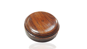 High-Quality Wooden Gavel and Round Block Set-Suitable for Judges, Law Students, Court, Auction And Lawyers Meeting-ELEGANT Judges DESK ACCESSORY | Regalia Lodge