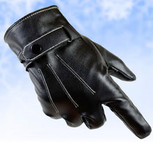 画像をギャラリービューアに読み込む, Leather touch gloves-Leather Gloves for Mens -  luxury leather gloves-Leather Gloves for Mens Black Leather Touch Screen Gloves  dents gloves  formal leather gloves  luxury leather gloves