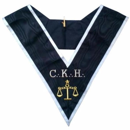 Masonic Officer's collar - ASSR - 30th degree - CKH - Premier Grand Juge | Regalia Lodge