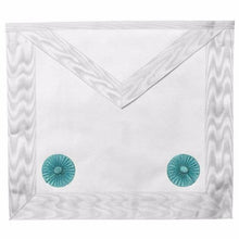 Load image into Gallery viewer, Masonic Fellow Craft Apron with Rosettes | Regalia Lodge