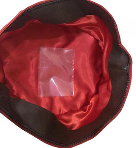 Royal Arch Ceremonial Soft Hat Cap Red Triple Tau | Regalia Lodge