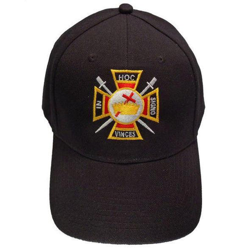 Knights Templar Masonic Baseball Cap | Regalia Lodge