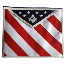 Load image into Gallery viewer, Masonic Regalia Hand Embroidered U.S Master Mason Apron with G logo | Regalia Lodge