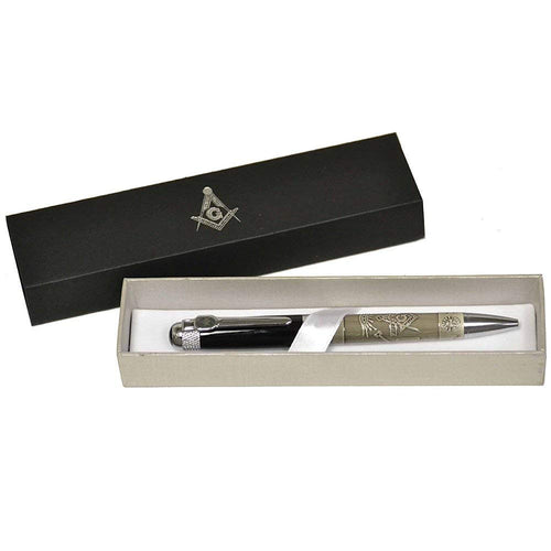 Masonic Regalia Quality Heavy Weight Ballpoint Pen Gift Set