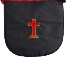 Cargar imagen en el visor de la galería, Masonic Scottish Rite Round Satin apron - AASR - 18th degree | Regalia Lodge
