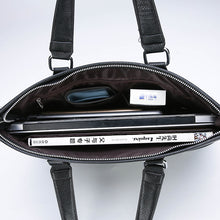 Charger l&#39;image dans la galerie, Men&#39;s business Synthetic leather briefcase Hard briefcase Handbag Business Briefcase  