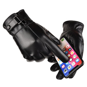 Korean wash leather gloves Leather touch gloves-Leather Gloves for Mens -  luxury leather gloves-Leather Gloves for Mens Black Leather Touch Screen Gloves  dents gloves  formal leather gloves  luxury leather gloves