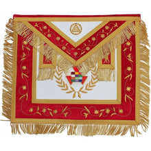 Cargar imagen en el visor de la galería, Hand Embroidered Masonic Royal Arch PHP Apron | Regalia Lodge