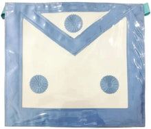 Load image into Gallery viewer, Master Mason Plastic Cover Apron - Sky Blue | Regalia Lodge