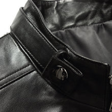Cargar imagen en el visor de la galería, Men&#39;s leather jacket- PU Leather jacket for mens