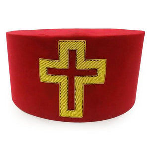 Masonic Knight Templar Sir Knight Passion Cross Cap Hat Crown | Regalia Lodge