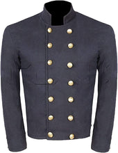 Cargar imagen en el visor de la galería, Civil war American Union Navy Blue Shell Jacket All Sizes Available