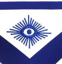 Load image into Gallery viewer, Masonic Blue Lodge Officers Aprons with wreath - Set of 12 Aprons | Regalia Lodge