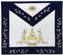 Charger l&#39;image dans la galerie, Masonic Grand Lodge Past Master Apron Gold Hand Embroidery Apron | Regalia Lodge