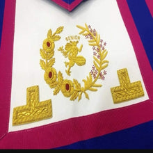 Cargar imagen en el visor de la galería, Past Grand Senior Deacon Undress Apron with Hermes Emblem | Regalia Lodge