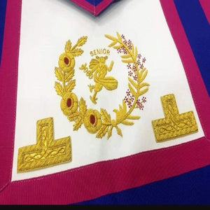 Past Grand Senior Deacon Undress Apron with Hermes Emblem | Regalia Lodge