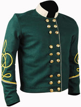Charger l&#39;image dans la galerie, Civil war Union berdans sharpshooter Captains Shell Jacket-2 braids All Sizes