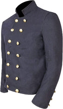 Charger l&#39;image dans la galerie, Civil war American Union Navy Blue Shell Jacket All Sizes Available