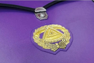 Masonic MM/WM and Provincial Full Dress Grand Master Purple Cases II | Regalia Lodge
