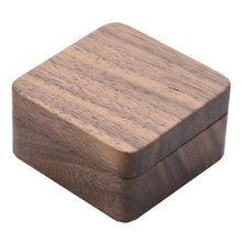 Cargar imagen en el visor de la galería, New Wooden Cufflinks-Shirt Cufflinks Men&#39;S Casual Wooden Gift Box Black Walnut