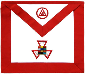 Masonic Royal Arch Past High Priest PHP Hand Embroidered Apron | Regalia Lodge