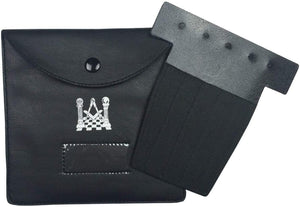 Quality Masonic Regalia Pocket Jewel Holder / Wallet masonic carry case - Medium | Regalia Lodge