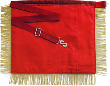Charger l&#39;image dans la galerie, Masonic Royal Arch Past High Priest Apron PHP with Fringe Hand Embroidered | Regalia Lodge