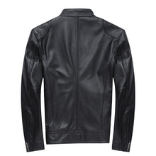 Cargar imagen en el visor de la galería, PU leather men&#39;s casual Jacket-Leather jacket for mens