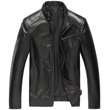 Afbeelding in Gallery-weergave laden, Men&#39;s leather jacket- PU Leather jacket for mens