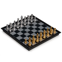Load image into Gallery viewer, Travel Magnetic Chess Set (9.7&quot;) - Folding and Portable Board