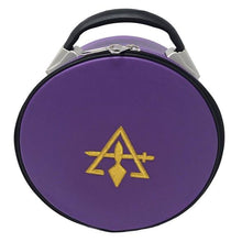 Load image into Gallery viewer, Cryptic Royal &amp; Select Masonic Hat/Cap Case Purple | Regalia Lodge