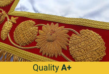 Cargar imagen en el visor de la galería, Deluxe Grand High Priest Royal Arch Regalia Masonic Apron | Regalia Lodge