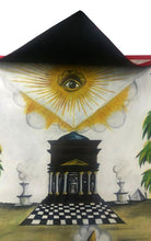 Load image into Gallery viewer, Hand-Painted Masonic Lambskin Apron | Regalia Lodge