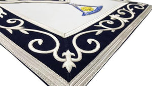 Masonic Regalia Blue Lodge Past Master Masons Silk Threaded Masonic Apron | Regalia Lodge