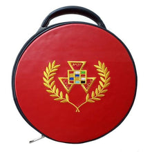 Load image into Gallery viewer, Masonic Past High Priest PHP Wreath Hat/Cap Case Red | Regalia Lodge