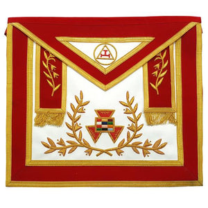 Past High Priest PHP Master Mason Embroidery apron with Tassel-Royal Arch Regalia Masonic Apron | Regalia Lodge